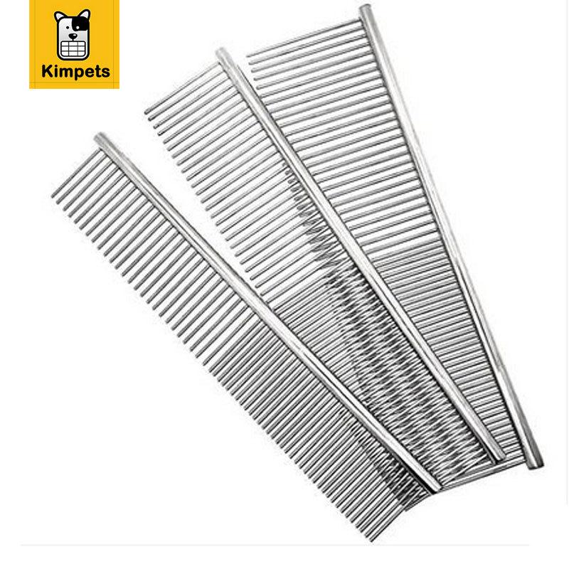 Stainless Steel Dog Comb for Tangles and Undercoat