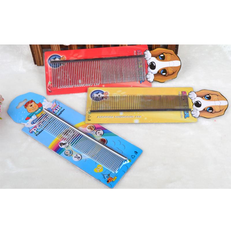 Stainless Steel Dog Comb for Tangles and Undercoat