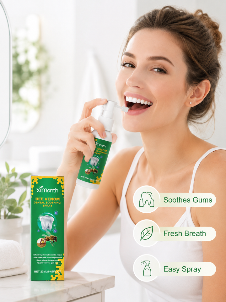 Gum Care Spray — Bee Venom Relief for Pain & Plaque