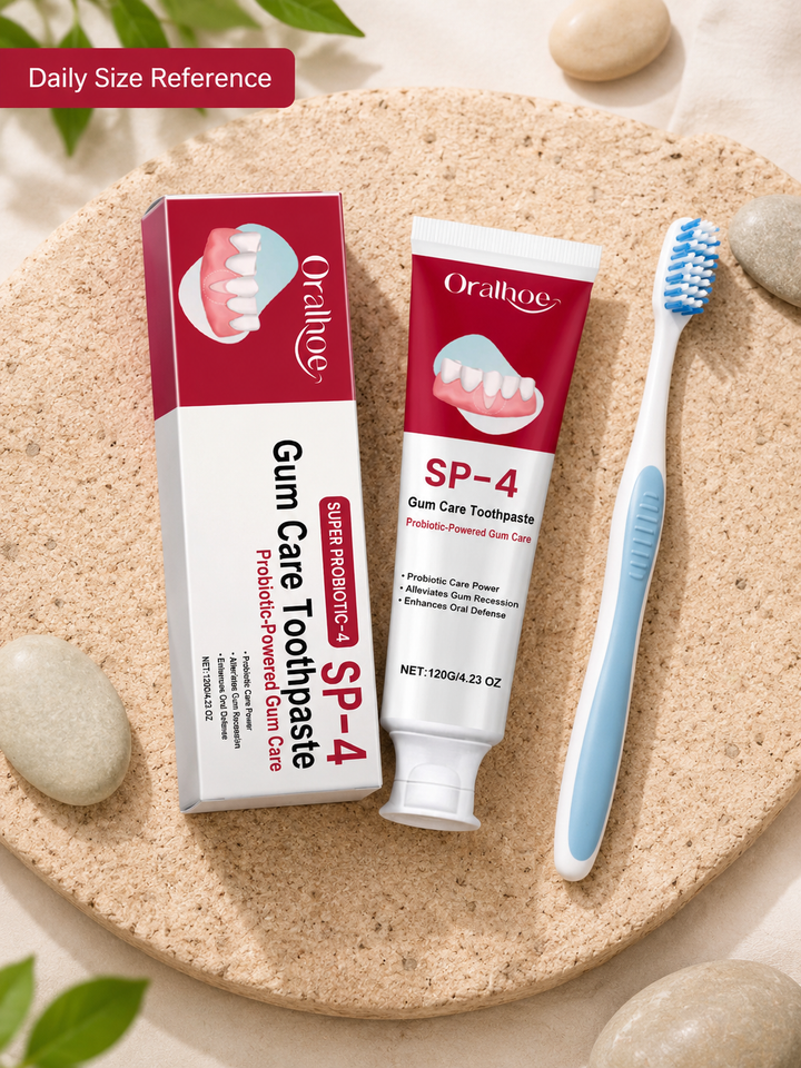 Gum Care Toothpaste — Brighter, Healthier Smile