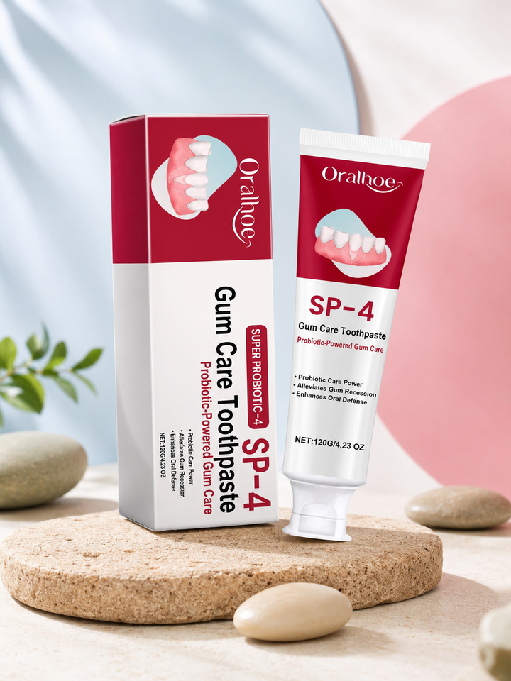 Gum Care Toothpaste — Brighter, Healthier Smile