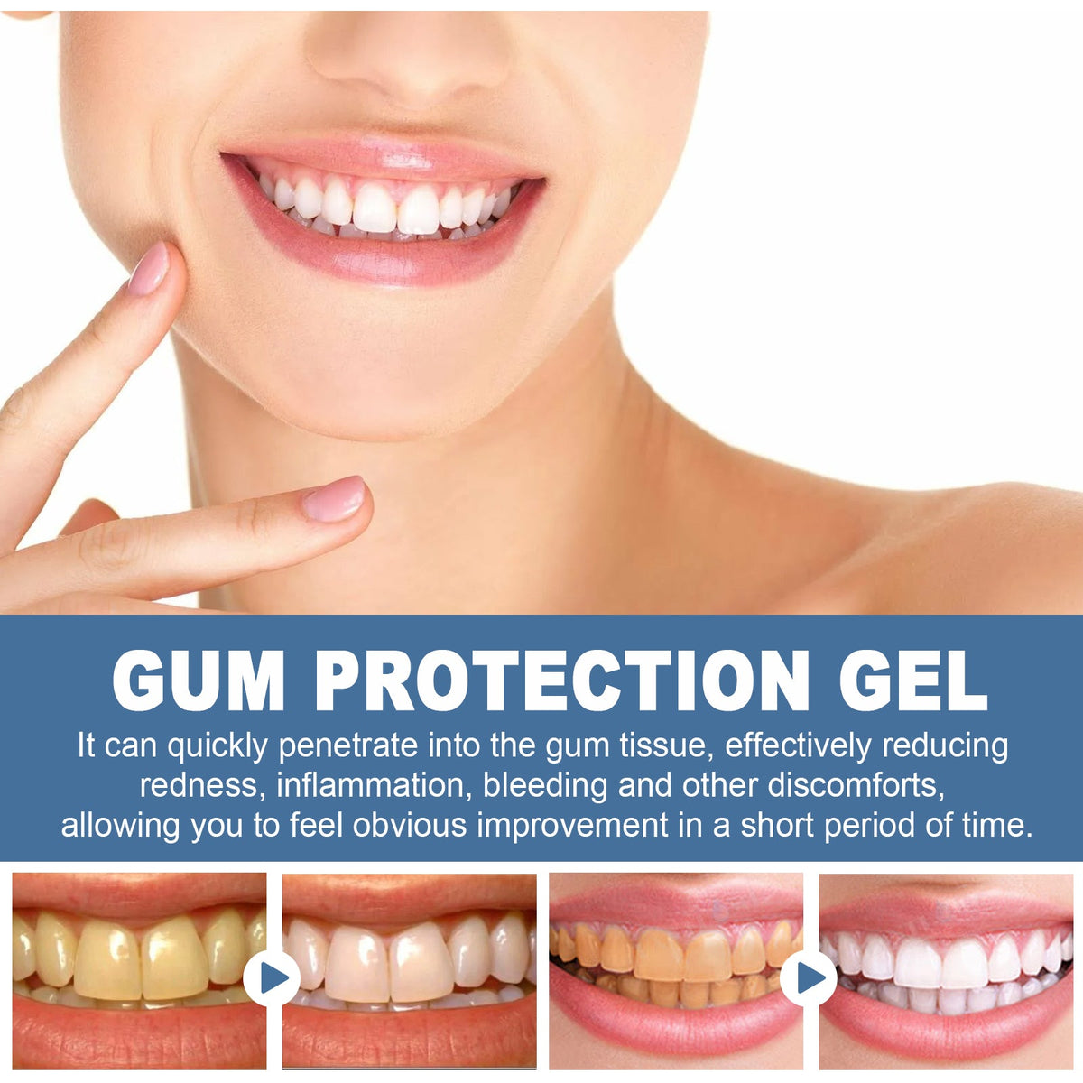 Gum Protection Gel Spray for Convenient Oral Hygiene