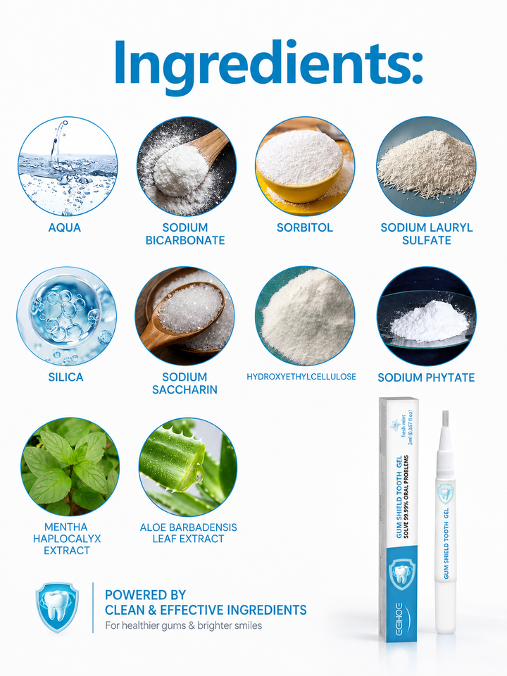 Teeth Whitening Pen — Gum Shield Solution for 99.99% Oral