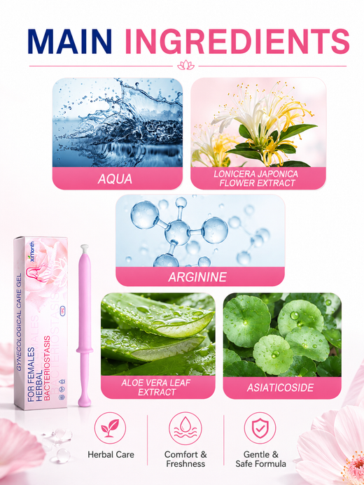 Gynecological Care Gel — Gentle Relief for Odor & Discomfort