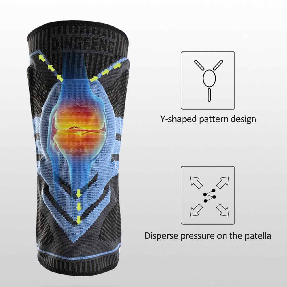 Silicone Knee Pads for Sports: Anti-Slip Patella Support