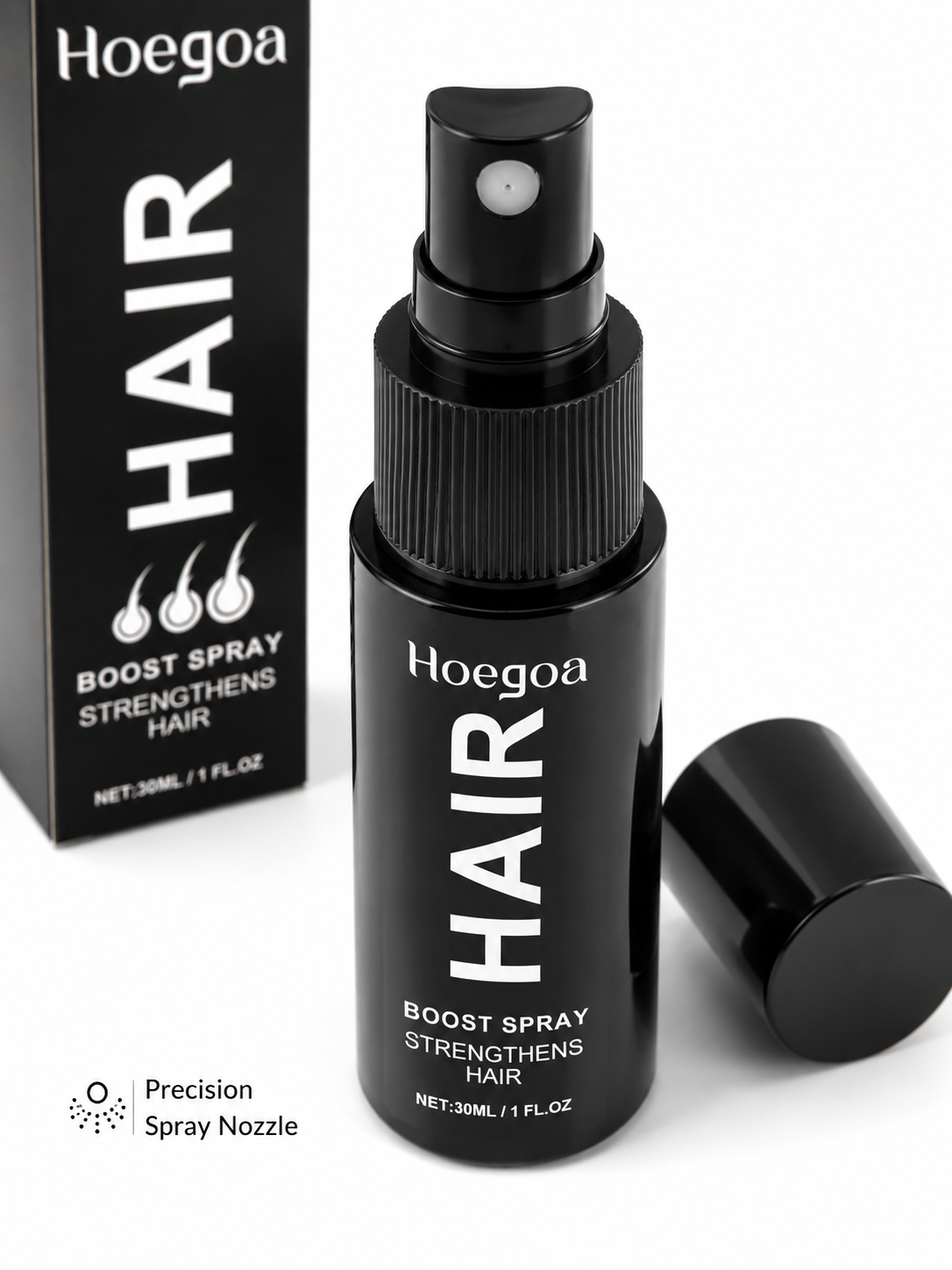 Hair Boost Spray — Ginger Essence for Thicker, Fuller Hair