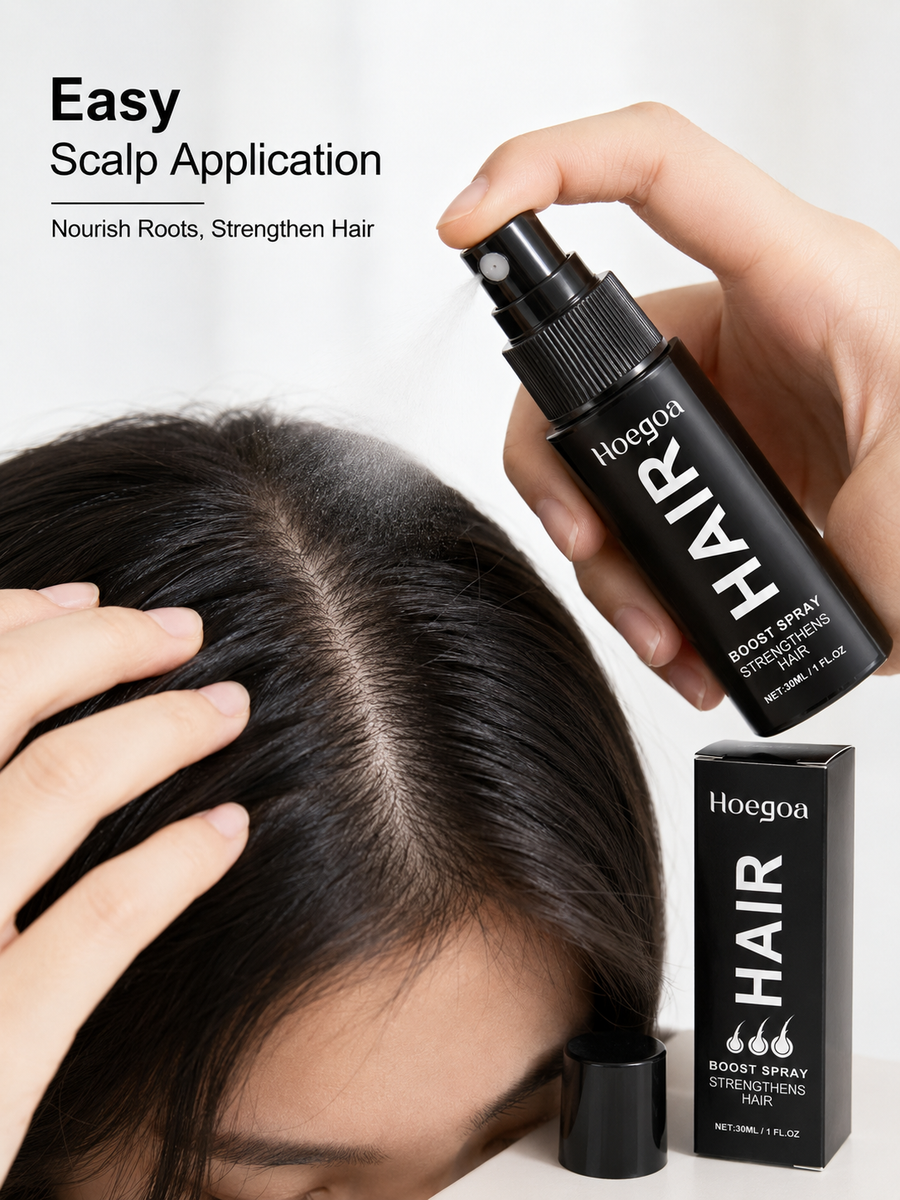Hair Boost Spray — Ginger Essence for Thicker, Fuller Hair