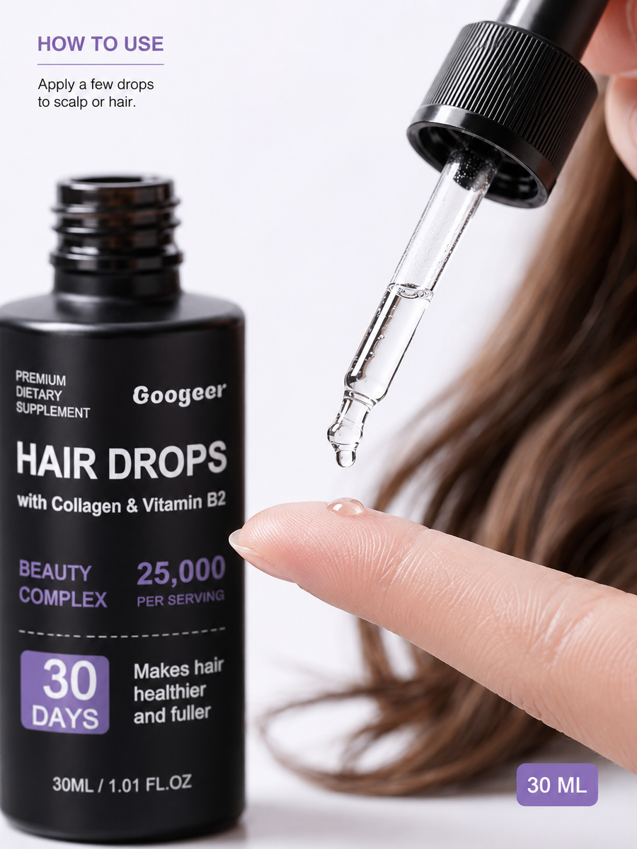 Hair Follicle Dense Drops — Thicker, Fuller Hair in 30 Days