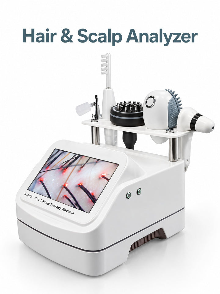 Hair and Scalp Analyzer Machine with Magnified Screen