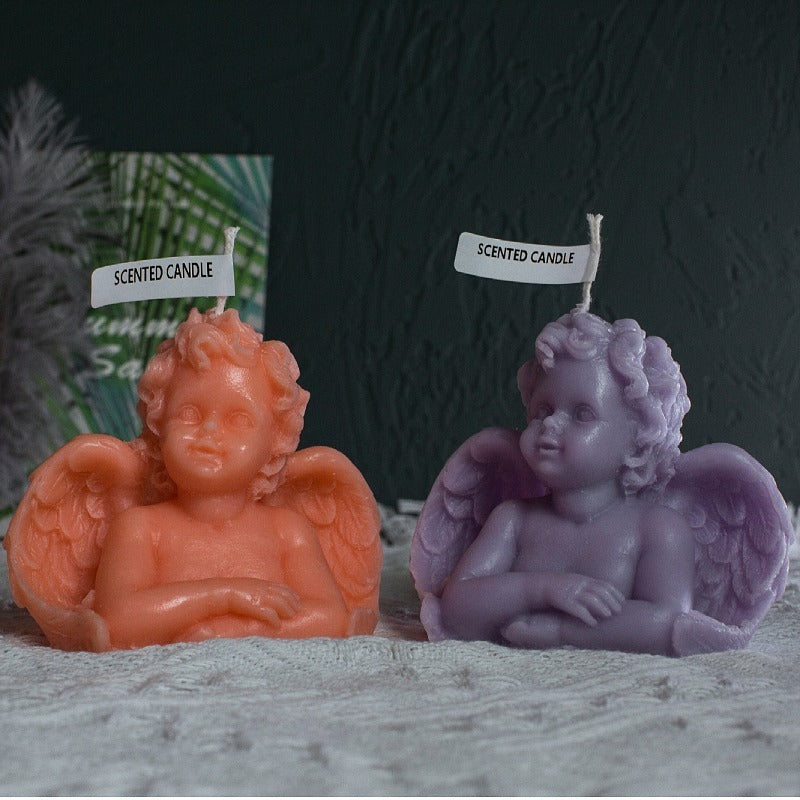 Angel Scented Candle – Whimsical Decor for Gifting