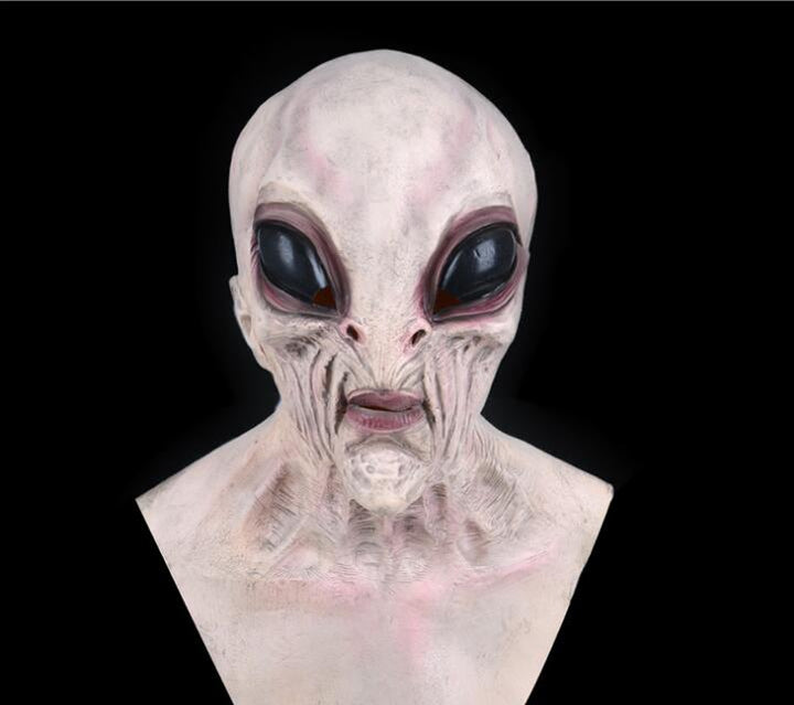 Alien Halloween Mask – Full-Head Scary Horror Costume
