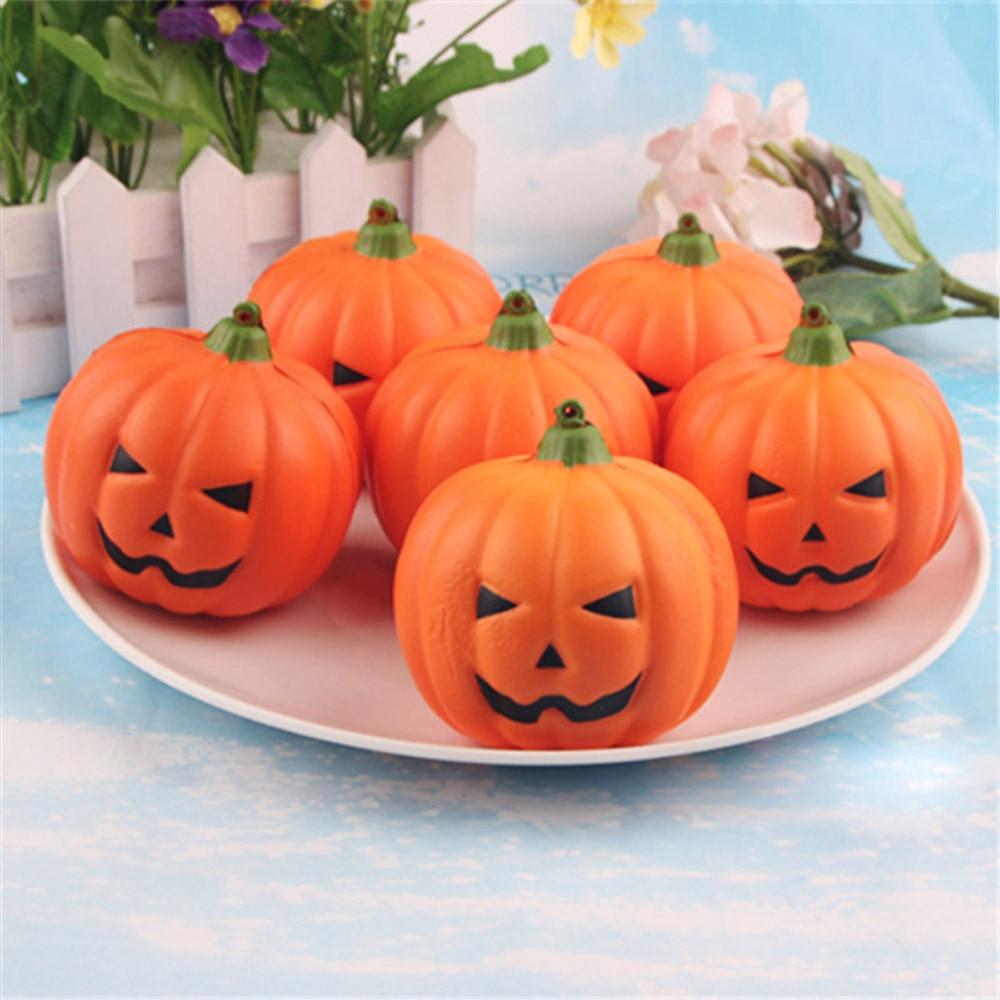 Artificial Jack-O'-Lantern Decor for Easy Halloween Displays