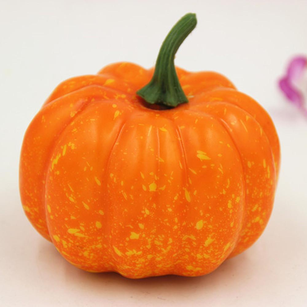 Artificial Jack-O'-Lantern Decor for Easy Halloween Displays