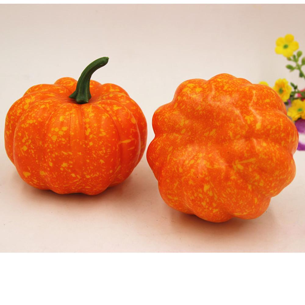 Artificial Jack-O'-Lantern Decor for Easy Halloween Displays