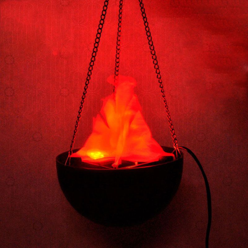 Halloween Hanging Flame Light for Eerie Party Ambience