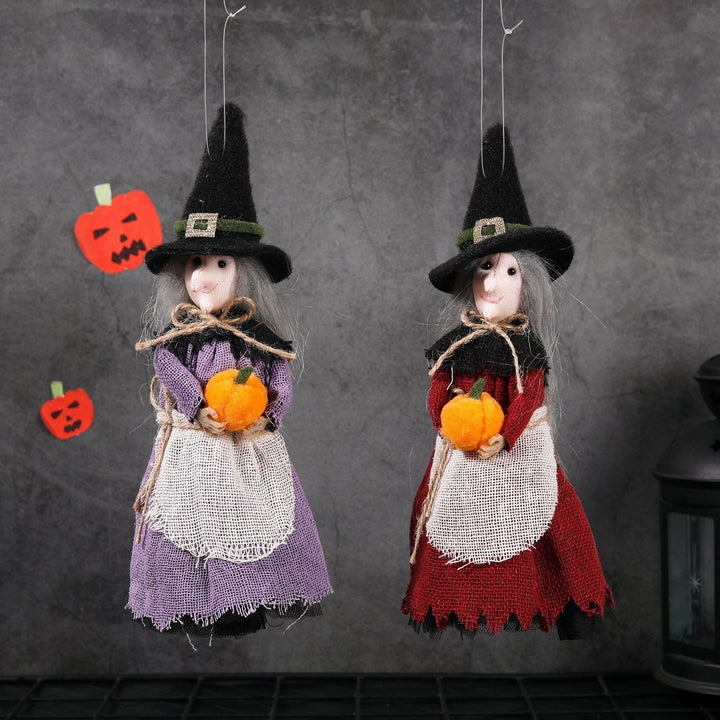 Halloween Witch Hanging Decorations, 2-Piece Set