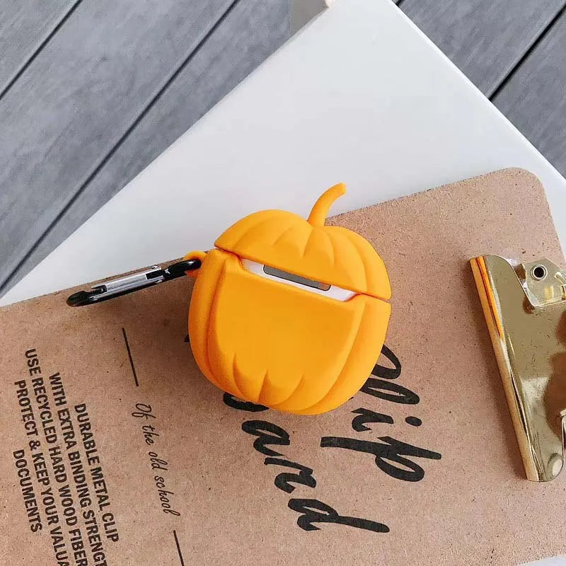 Halloween AirPods 1 2 Case with Glow Face