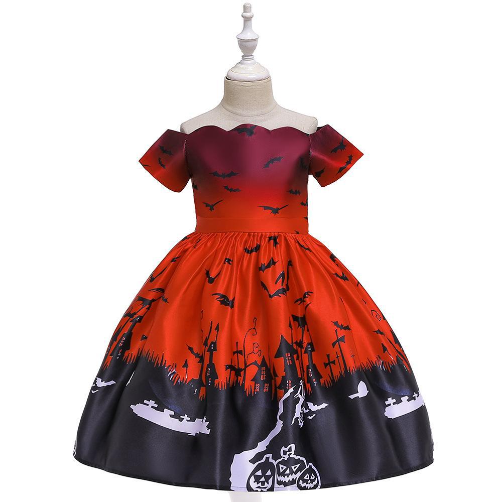 Halloween Dress for Girls — Colorful Spooky Party Style