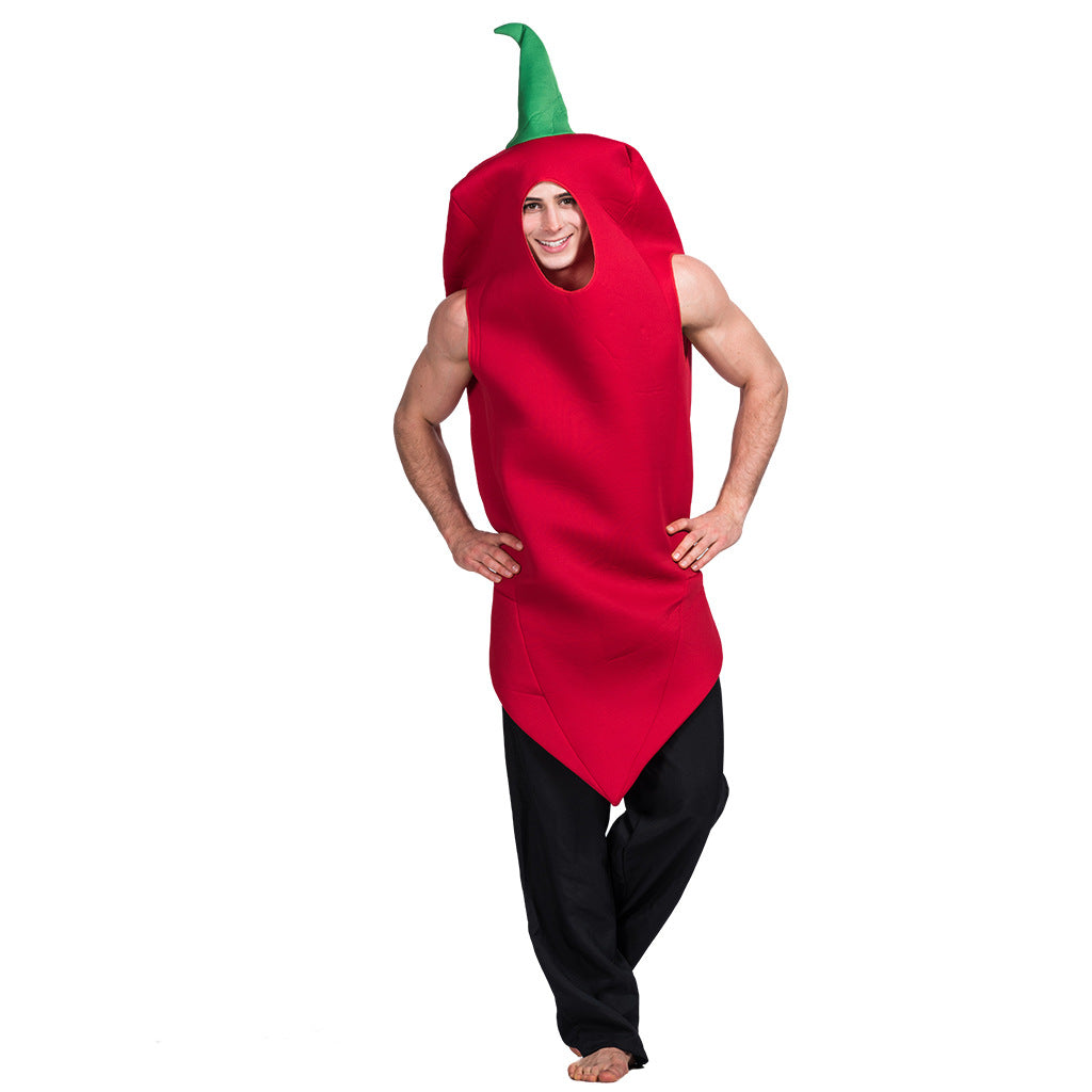 Red Pepper Costume for Bold Halloween Party Entrances