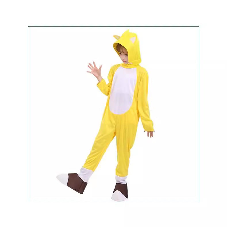 Sonic Hedgehog Costume for Kids | Full-Body Blue