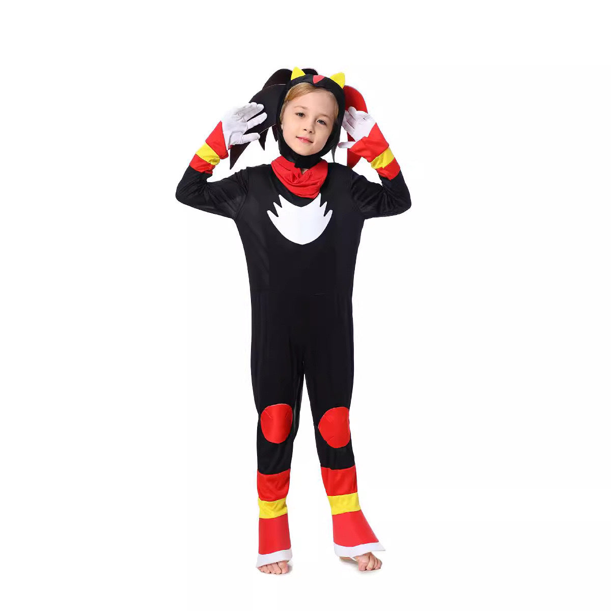 Sonic Hedgehog Costume for Kids | Full-Body Blue