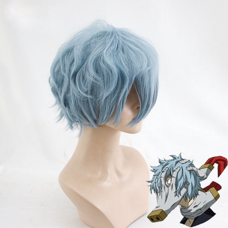 Icy Blue Anime Wig for Halloween Cosplay Costumes