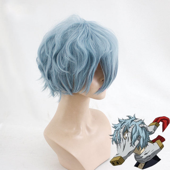 Icy Blue Anime Wig for Halloween Cosplay Costumes