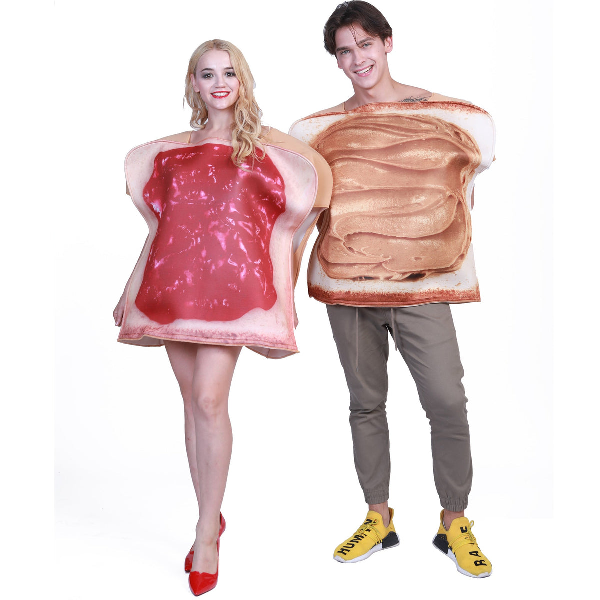 Jam And Toast Couple Costume For A Funny Halloween