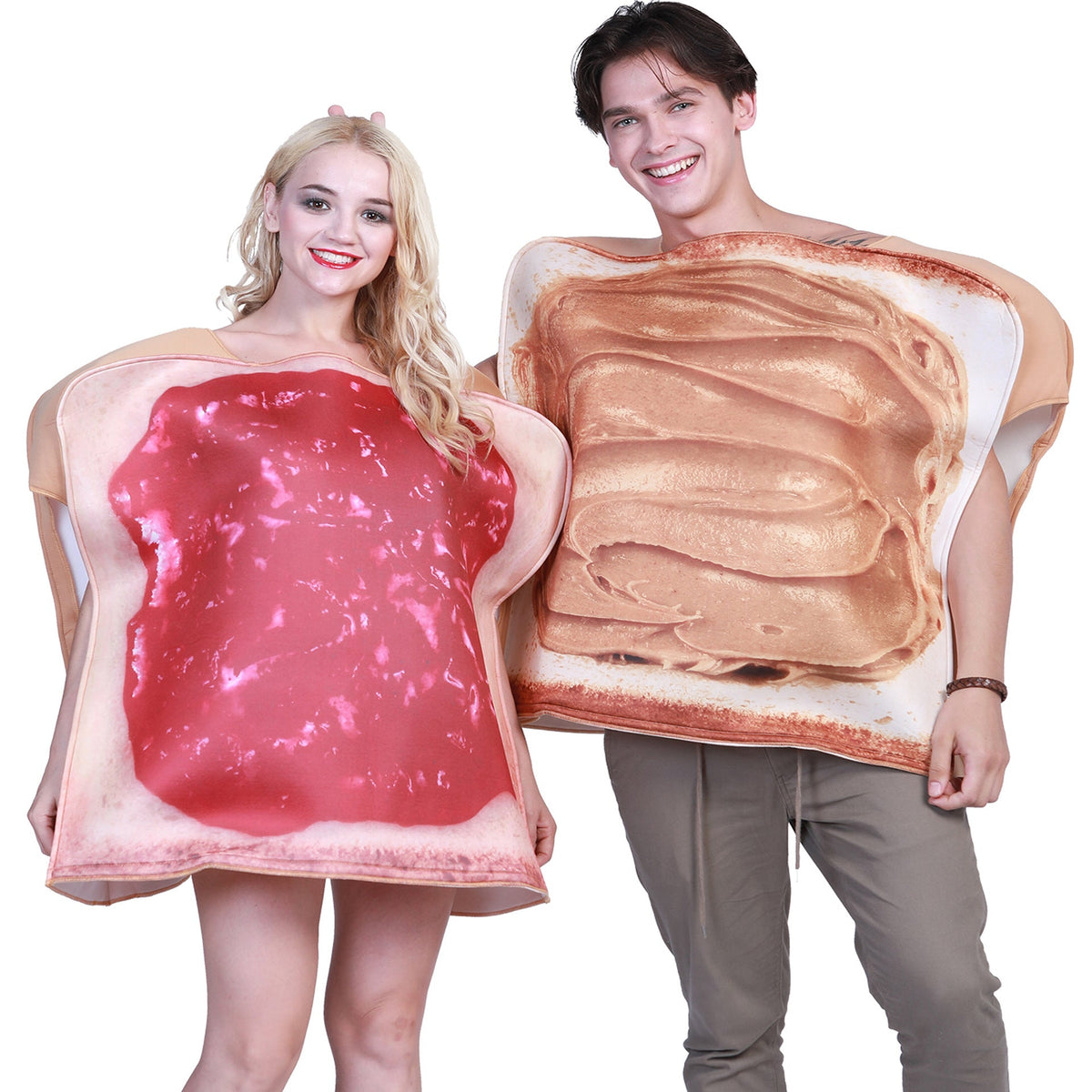 Jam And Toast Couple Costume For A Funny Halloween