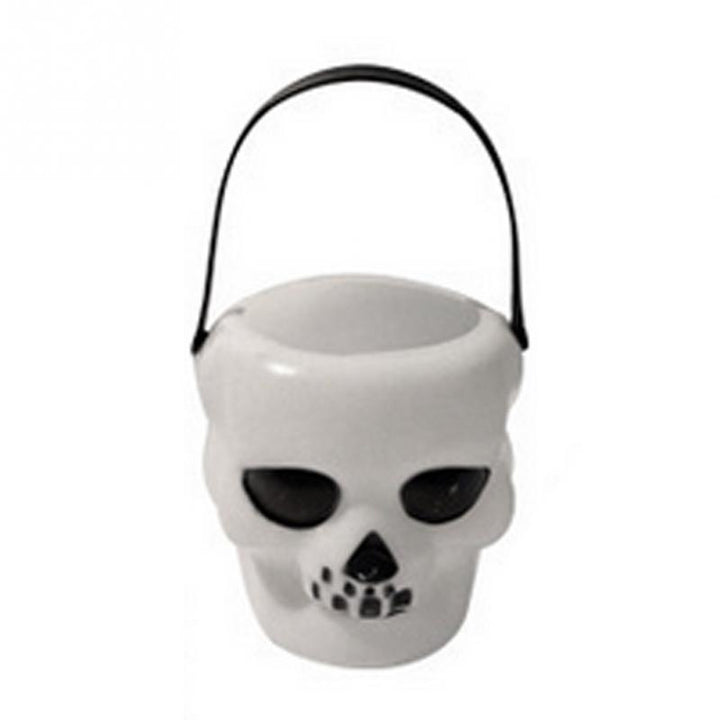 Halloween Candy Kettles — Spooky Hanging Treat Decor
