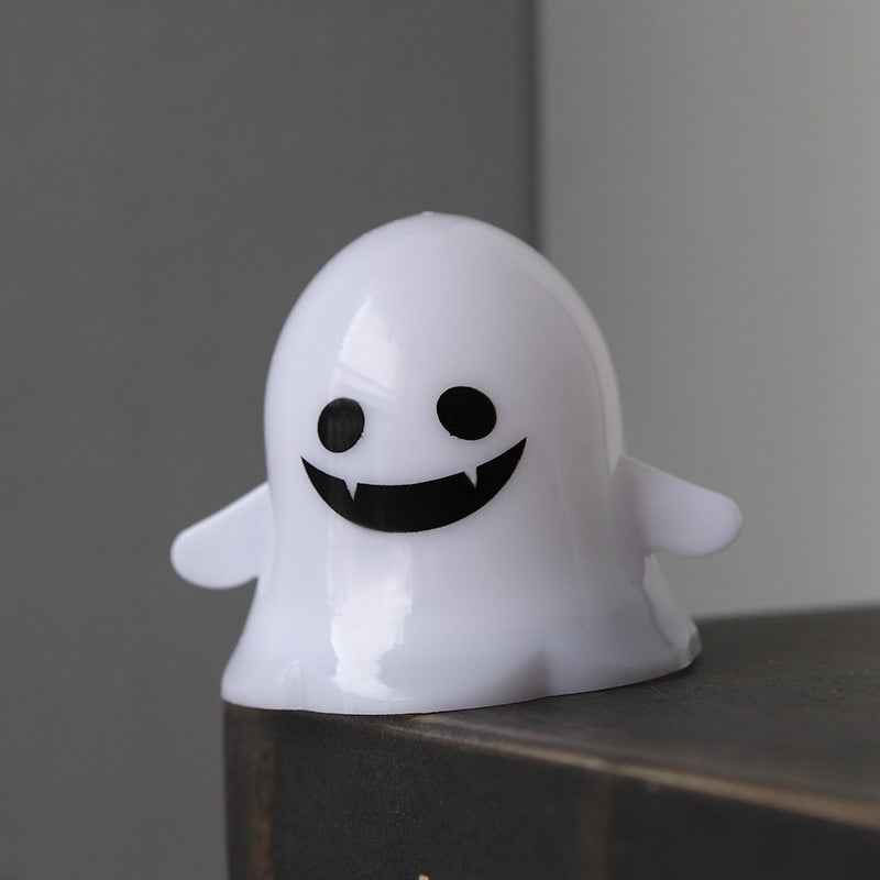Ghost LED Lights: Colorful Halloween Glow Decor
