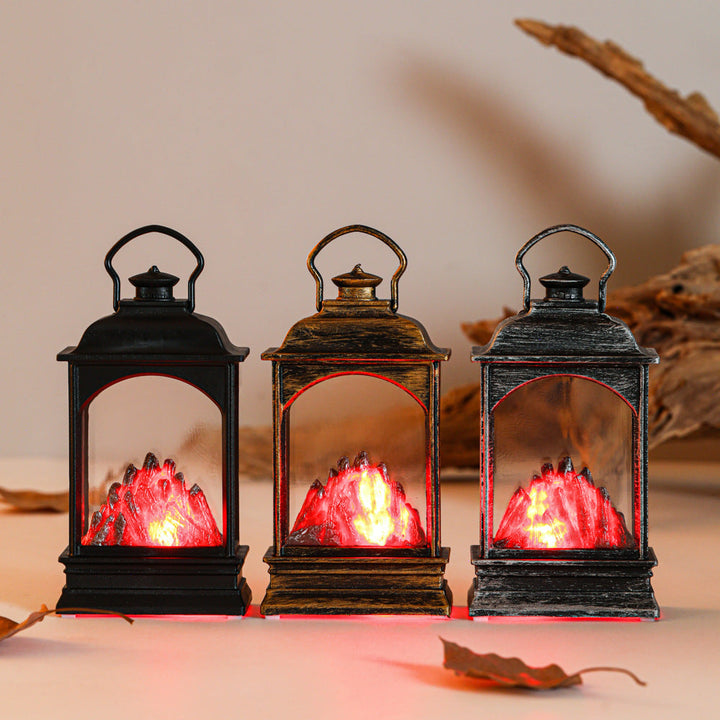 Halloween Lantern Decor for a Warm Spooky Atmosphere