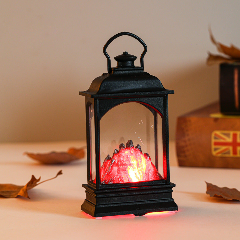 Halloween Lantern Decor for a Warm Spooky Atmosphere