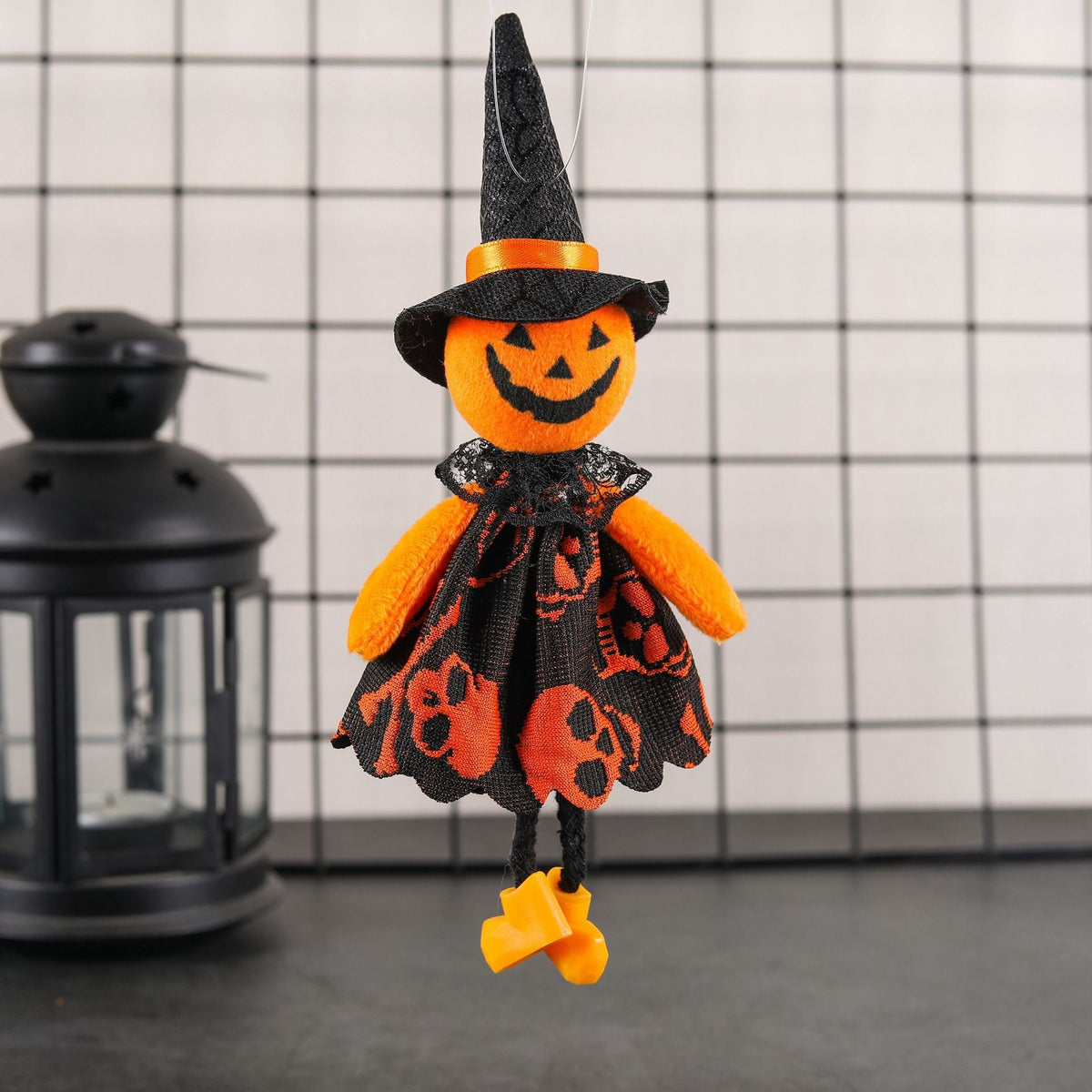 Halloween Hanging Decorations: Colorful Spooky Charm