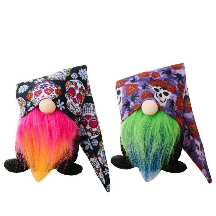 Halloween Gnome Decorations Set of 2 Colorful Hats
