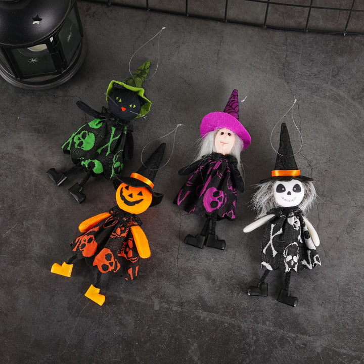 Halloween Hanging Decorations: Colorful Spooky Charm