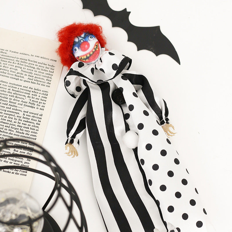 Scary Clown Halloween Decoration for Haunted Displays
