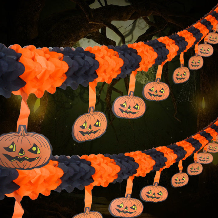 Halloween Honeycomb Decorations for Spooky Parties