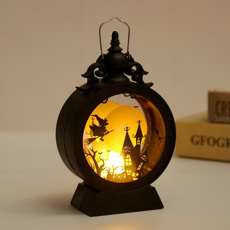 Halloween Wind Lantern LED Candlelight Seasonal Decor