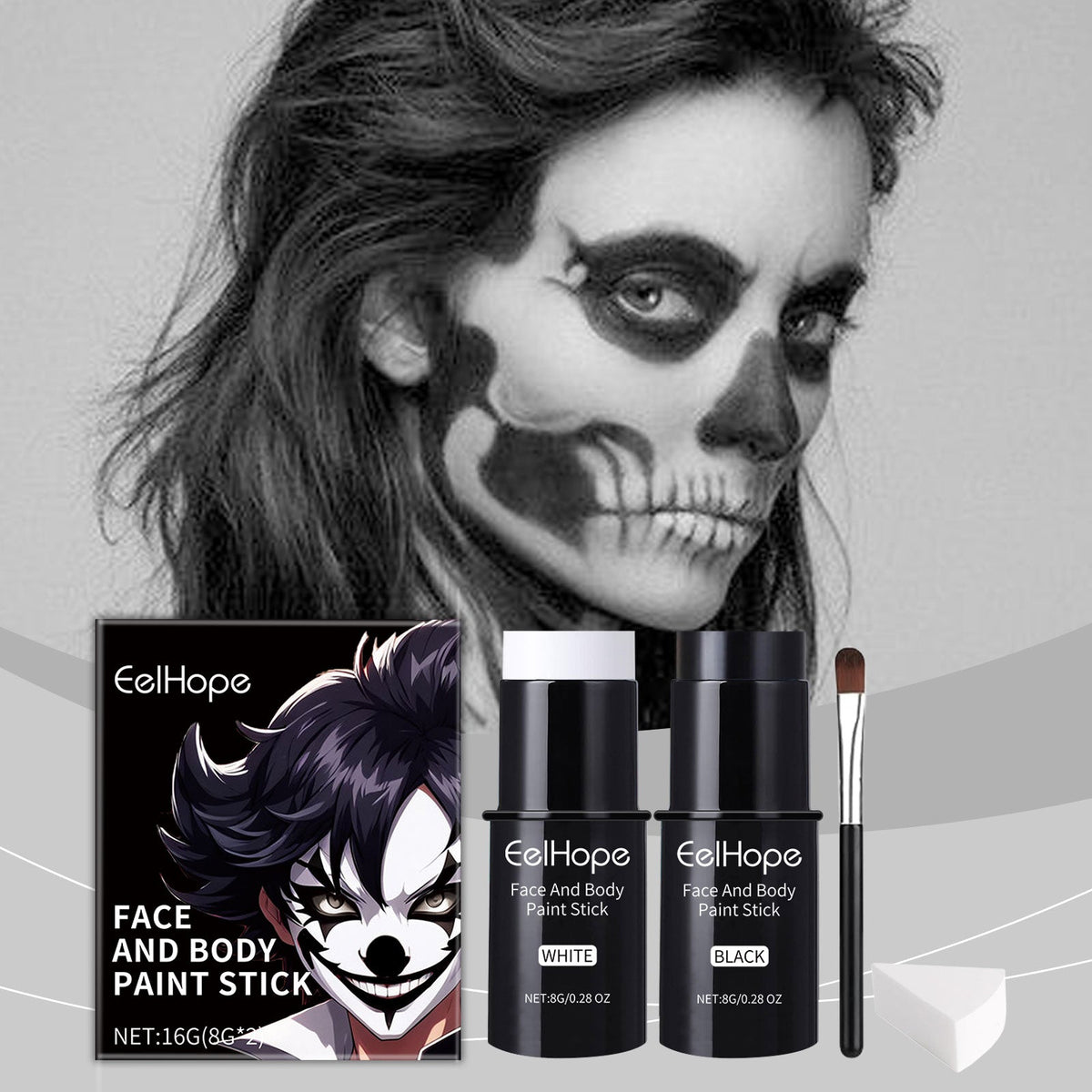 Halloween Face Paint Sticks for Bold Costume Looks