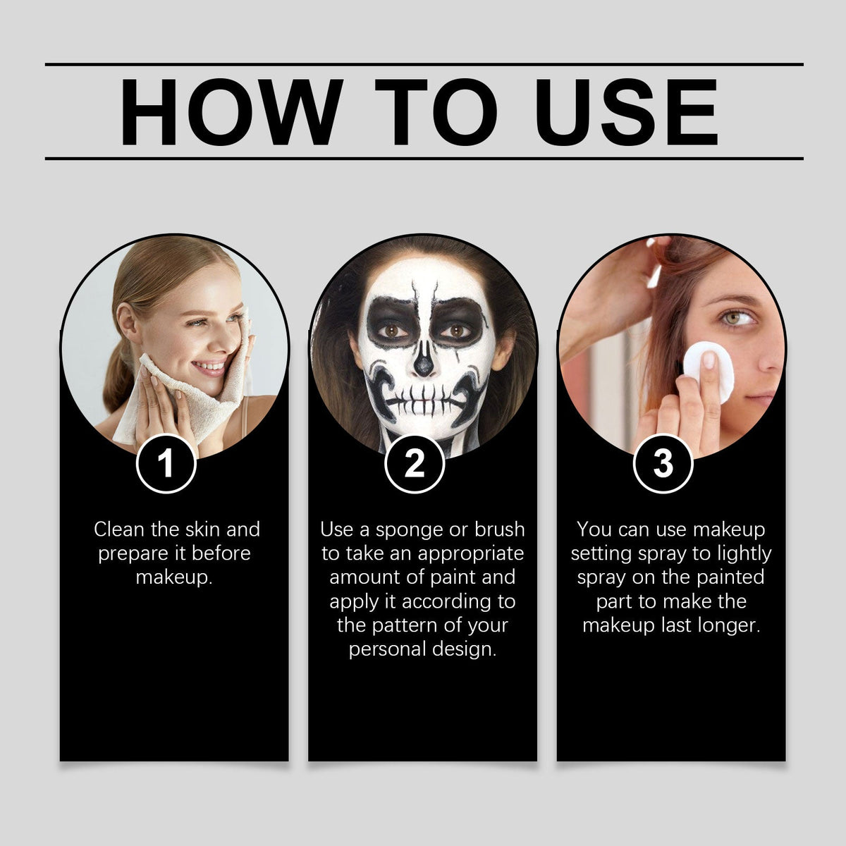 Halloween Face Paint Sticks for Bold Costume Looks