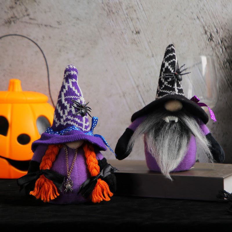 Halloween Faceless Vampire Dolls for Playful Spooky Decor