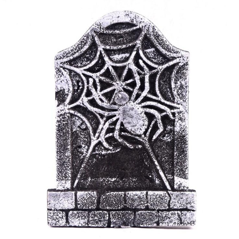 Foam Tombstone Halloween Decor - Instant Graveyard Prop