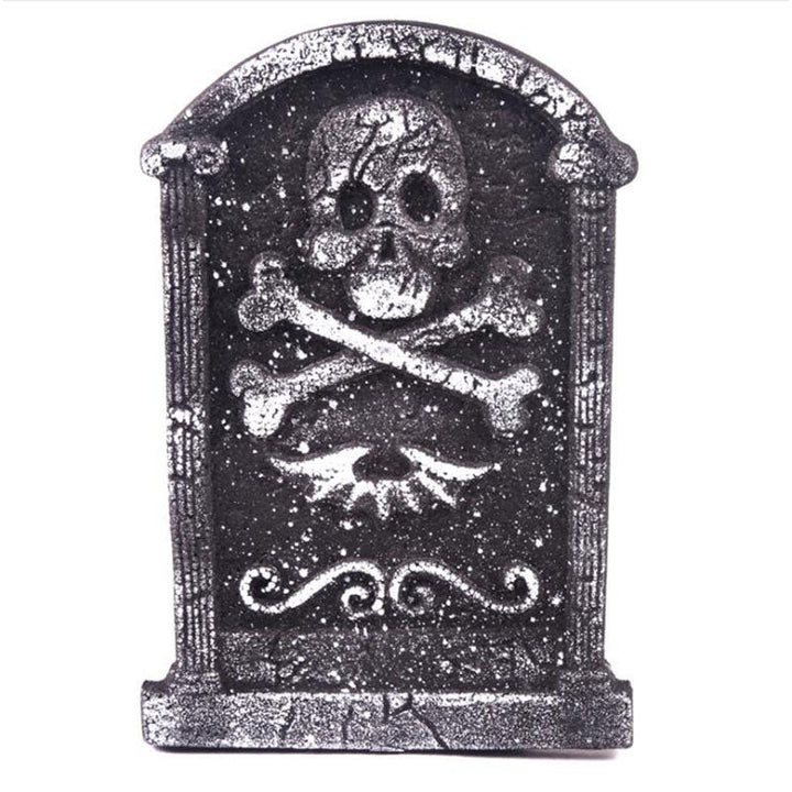 Foam Tombstone Halloween Decor - Instant Graveyard Prop