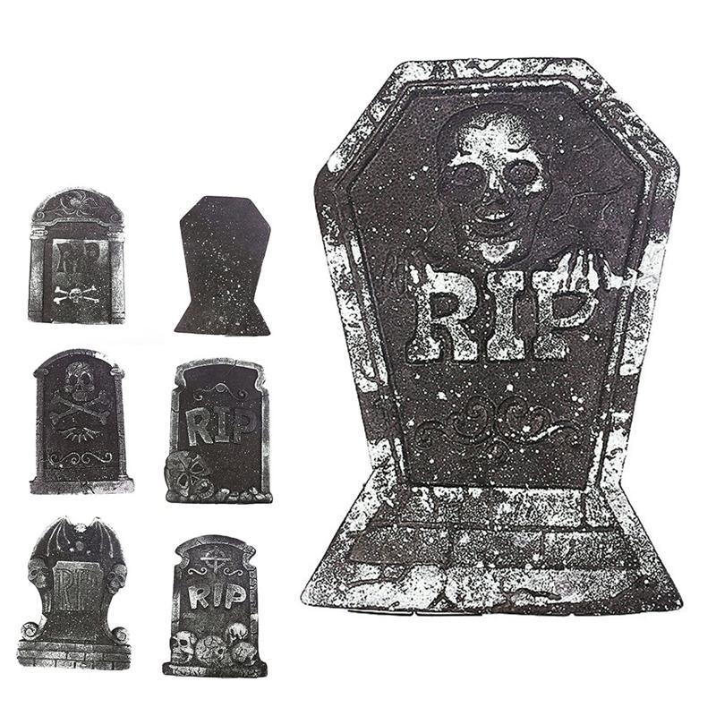 Foam Tombstone Halloween Yard Decoration for Haunts