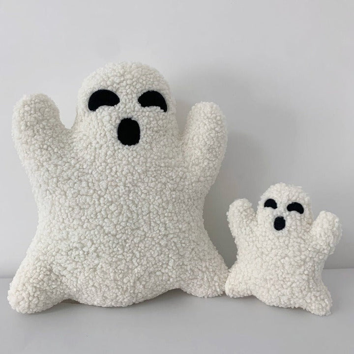Plush Ghost Pillow – Cute Halloween Decor Accent