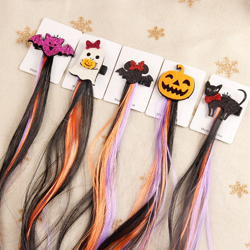 Halloween Hair Clip for Instant Color & Costume Style