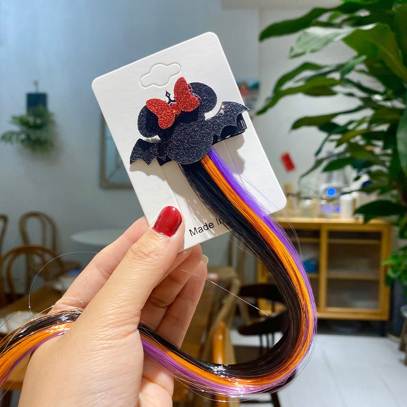 Halloween Hair Clip for Instant Color & Costume Style