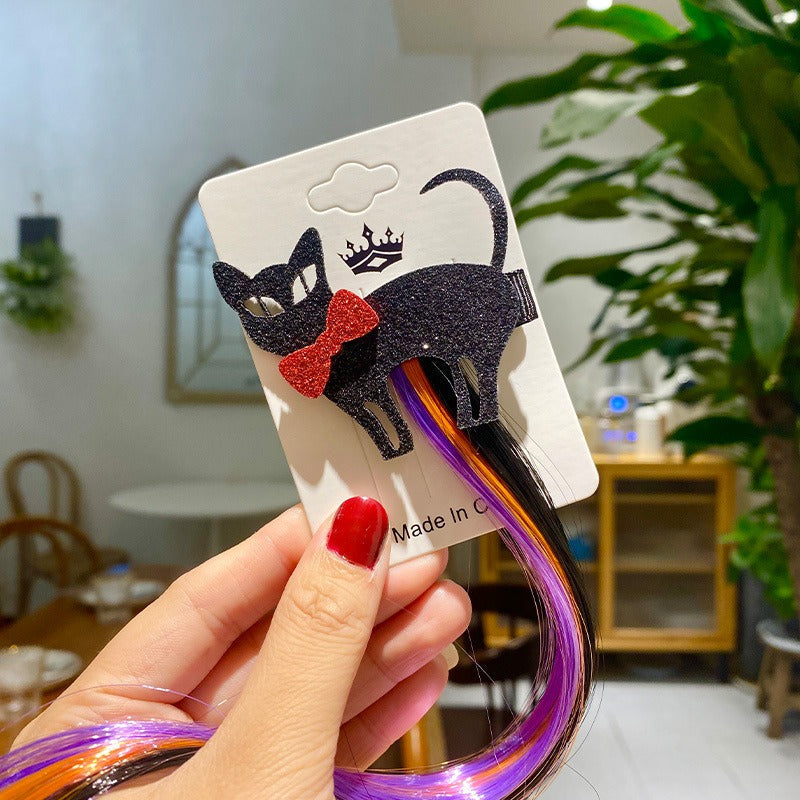 Halloween Hair Clip for Instant Color & Costume Style
