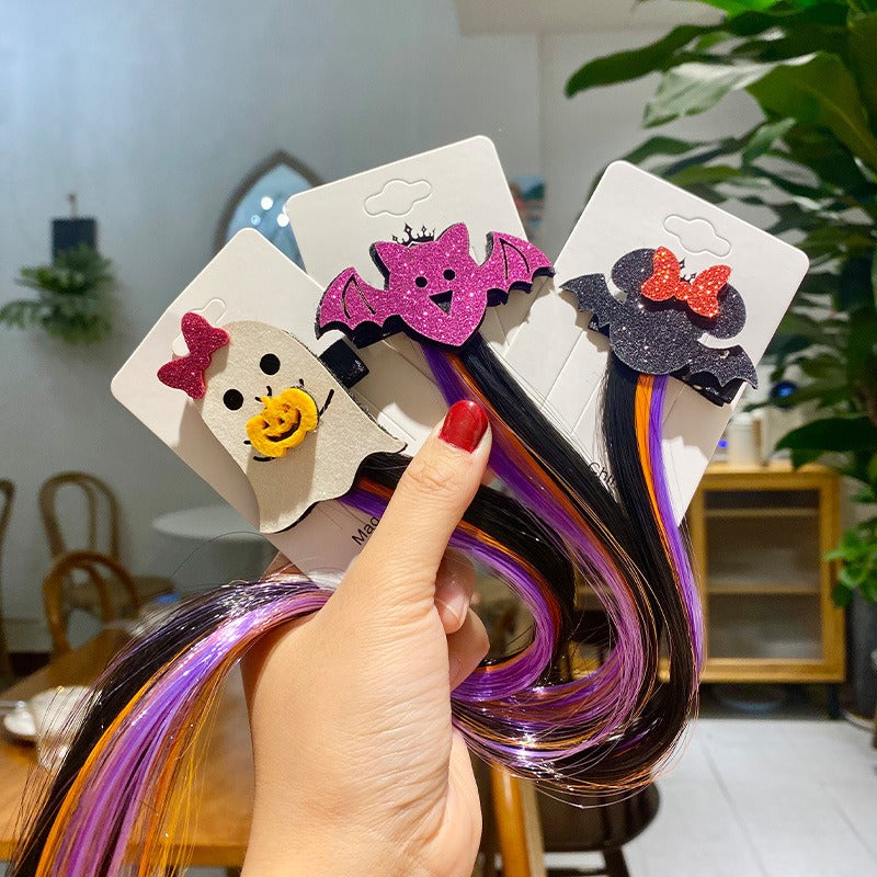 Halloween Hair Clip for Instant Color & Costume Style